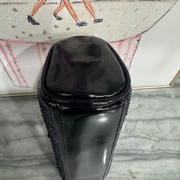 Steve Madden Rhinestone Makeup Bag - Picture 7 of 8